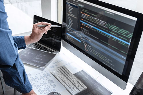 Software being developed